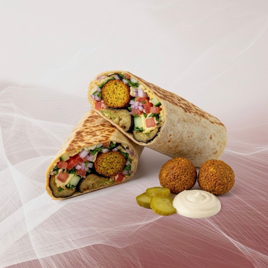 img_7370.jpeg Falafel & Eggplant Wrap - Image 1